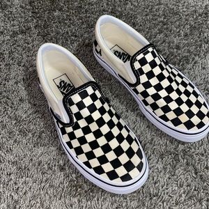 Checkered vans